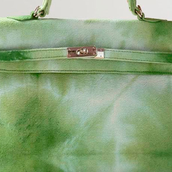 Sac Sarah H36 vert Tie and Dye Luna Sarah Marrakech