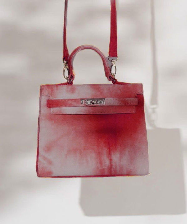 Sac Sarah Mini rouge collection tie and dye Luna Sarah Marrakech