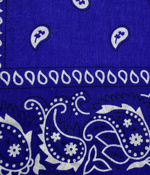 Bandana Bleu Azur Luna Sarah Marrakech