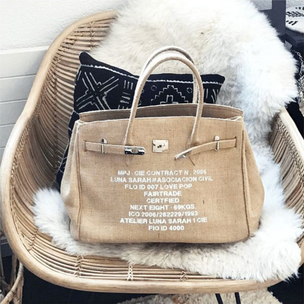 Sac Luna 36H Collection Jute Luna Sarah Marrakech