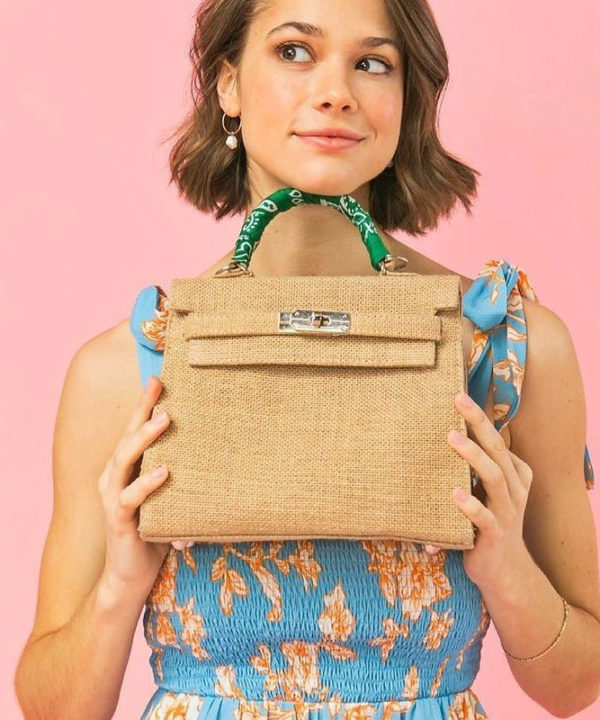 Sac Sarah 12H jute Luna Sarah Marrakech