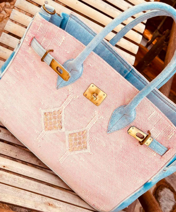 Sac Luna H36 kilim Luna Sarah Marrakech
