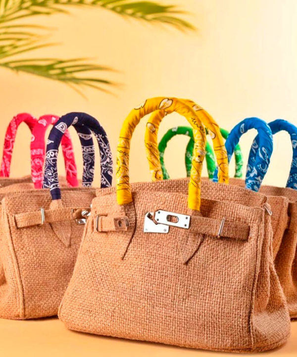 Sac Luna Mini Toile de jute Luna Sarah Marrakech
