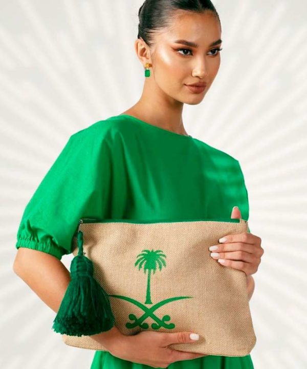Pochette Liza Luna Sarah Marrakech Toile de jute